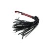 Red & black flogger